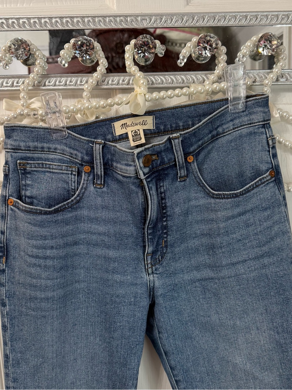Madewell Light-Mid Blue Mid-Rise Women's Jeans